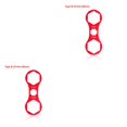 thumbnail image 1 of bedienty Outils de Réparation de Vélo Clé de Fourche avant Alliage d'Aluminium Réparation Retrait Clé Destinée à SUNTOUR XCM/XCR/XCT/RST B Rouge (27mm-28mm) 2Ensemble, 1 of 6