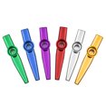 thumbnail image 1 of Amdohai Muslady 6pcs Aluminum Alloy Kazoo Musical Instrument for Child, 1 of 8