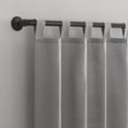 thumbnail image 4 of Mainstays 2-Pack Jensen Tab Top Semi-Sheer Window Curtains Panel Pair, 4 of 6
