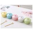 thumbnail image 4 of Barhoo Ceramic Baking Ramekins with Lids Set Individual Oven Safe Bowls for Creme Brulee Cakes Desserts Serving Dishes Stackable Storage Containers Reusable Pantry Organization 1 Bowl, 4 of 7