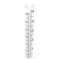 thumbnail image 2 of Milisten 12cm Glass Flat-bottomed Rain Gauge Meter Test Tube with Scale, 2 of 5