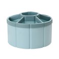 thumbnail image 1 of 6-Compartment Rotating Pencil Case for School and Office Use with Cosmetic Storage and 360-Degree Swivel Base, 1 of 2
