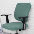 thumbnail image 2 of kurtrusly Split Office Chair Cover Waterproof Universal Washable Protective green, 2 of 9