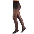 thumbnail image 1 of Truform Lites Collants, 15-20 mmHg de Compression, Très Grands, Noirs (Lot de 2), 1 of 7