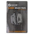 thumbnail image 2 of Niche Complete Semi-Metallic Brake Pad Set for Yamaha YZ250 Motorcycle MK1002565, 2 of 8