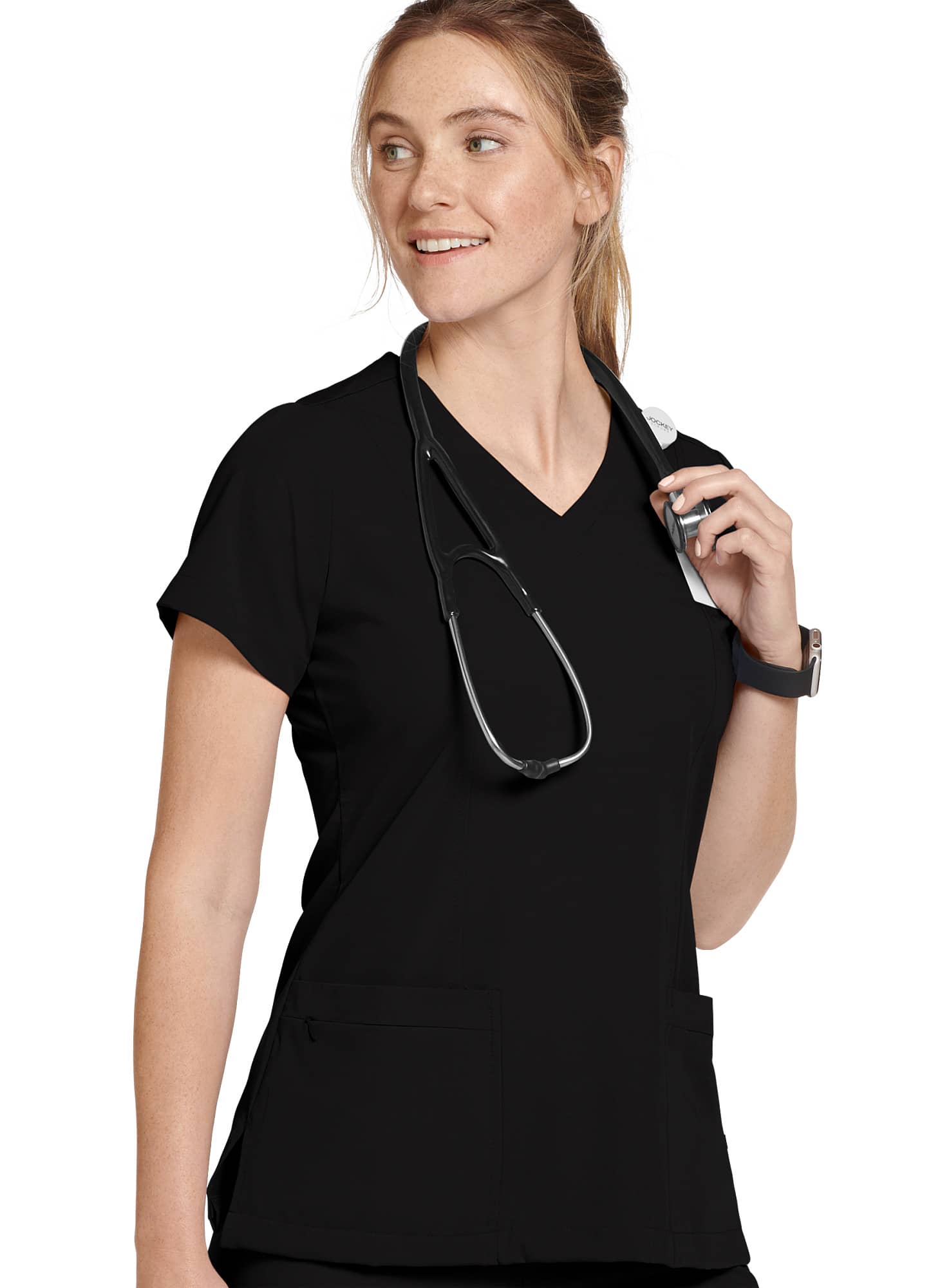 Jockey Haut de Blouse Médicale pour Femmes