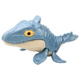 thumbnail image 3 of Biting Finger Dinosaur Toy Animal Hand Puppet for Easter Basket Stuffers Green Mosasauroidea, 3 of 8