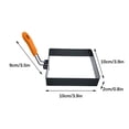 thumbnail image 3 of TIMIFIS Stainless steel circular mold Handle Stainless Steel Non-stick Ring Frying Meat Pie Tool Baking Tool kitchen gadgets Kitchen Gadgets, 3 of 7
