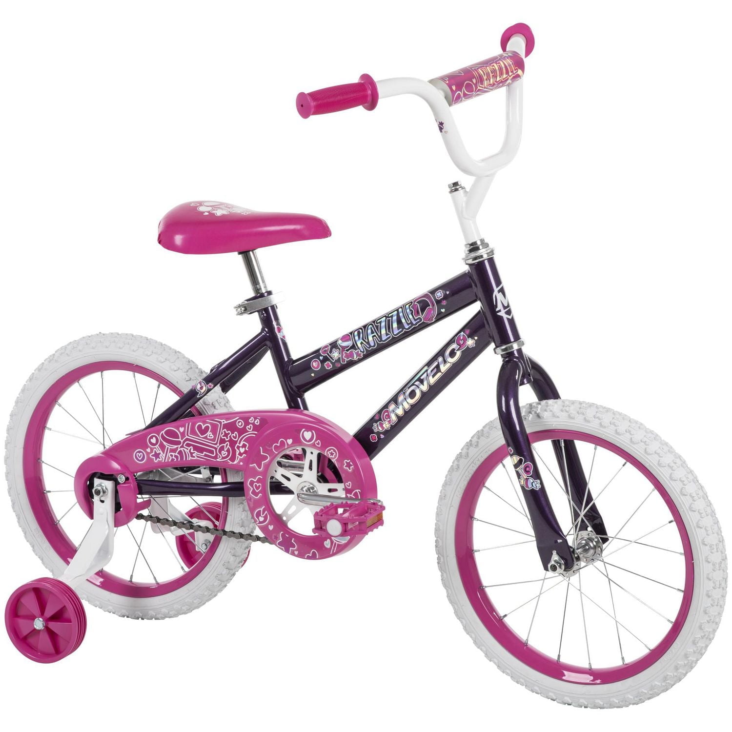 Movelo Razzle 16-inch Bike for Girls, Pink/Purple - Walmart.ca