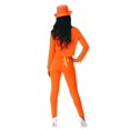 thumbnail image 2 of Adult Female Orange Tuxedo Costume, 2 of 6