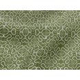 thumbnail image 4 of oneOone Viscose Jersey Fabric Leaves & Swirl Block Print Sewing Fabric BTY 60 Inch Wide, 4 of 5