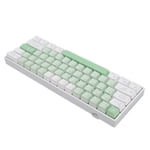 2.4G Clavier filaire sans fil 61 Clés Mechanical Keyboard Compact Red Switch pour