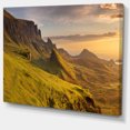 thumbnail image 2 of Sunrise at Quiraing Scotland - Landscape Canvas Art Print, 2 of 4