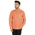 thumbnail image 1 of Bestman Long Sleeve Cotton Flex Shirt For Mens Button Downt W/ Patch Pocket Office Wear, 1 of 7
