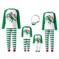 thumbnail image 1 of Ensembles de Pyjamas Assortis pour Famille Pyjamas de Noël Haut Imprimé avec Bas à Carreaux, 1 of 9