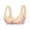 Beige, variante sur Soutien-gorge pour le Confort Quotidien, Lingerie à Boutons devant avec Bretelles Ajustables et Bonnets Sans Coutures, Style Dos Nu, Idéal pour une Utilisation Décontractée Quatre Saisons