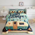 thumbnail image 2 of Erosebridal RV Car Bedding Twin Comforter Set,Camping Adventure Down Comforter,Cartoon Car Decor,Reversible,Lightweight,2-Piece, 2 of 7