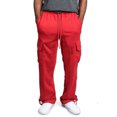thumbnail image 2 of RKSTN Cargo Pants for Men Multi-pocket Reflective Straight-leg Sports Casual Overalls Lightweight Drawstring Pants for Hiking Outdoor, 2 of 5