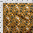 thumbnail image 2 of oneOone Viscose Jersey Orange Fabric Florals Craft Projects Decor Fabric Printed By The Yard 60 Inch Wide, 2 of 4