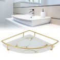 thumbnail image 3 of Corner Bathroom Countertop Organizer Bathroom Storage Organizer Makeup Skincare Perfume Organizer Vanity Shelf, 3 of 7