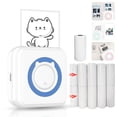thumbnail image 1 of Label printer,Support Bt With Printer Portable Printer With Ios Android 57mm Compatible With All-in-one Paper Rolls Pocket Printer With 11 Paper Compatible With Ios Printer Printer 6 Thermal Paper, 1 of 7