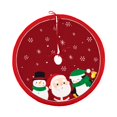thumbnail image 1 of Jupe de Noël, Tablier de Base de Noël, Tapis de Noël Rustique Classique Réutilisable pour 3 Personnages 60cm, 1 of 9