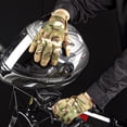 thumbnail image 3 of Motorcycle Gloves Touchscreen Breathable Anti-slip Adjustable Wrist Strap Knuckles Protection Full Finger Gloves, 3 of 7