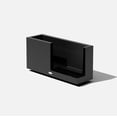 thumbnail image 3 of Veradek Block Series Long Box Medium Plastic Planter - Black, 3 of 11