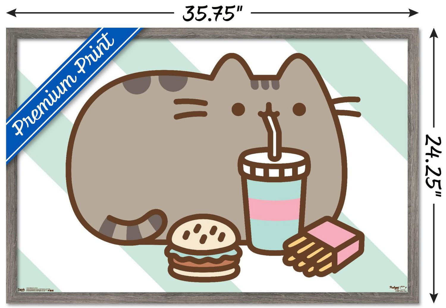 Pusheen - Food Wall Poster