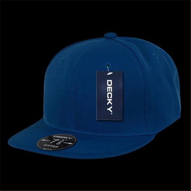 Decky RP1-PL-RYL-25 Casquette Rétro Ajustée, Royale, Taille 7,25