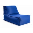 thumbnail image 1 of Gouchee Home Alpine Blue Bean Bag Lounger – Water-Repellent Indoor/Outdoor Chair with High-Density Polystyrene Bead Filling, Lightweight Modern Seating for Poolside or Living Room, 1 of 5