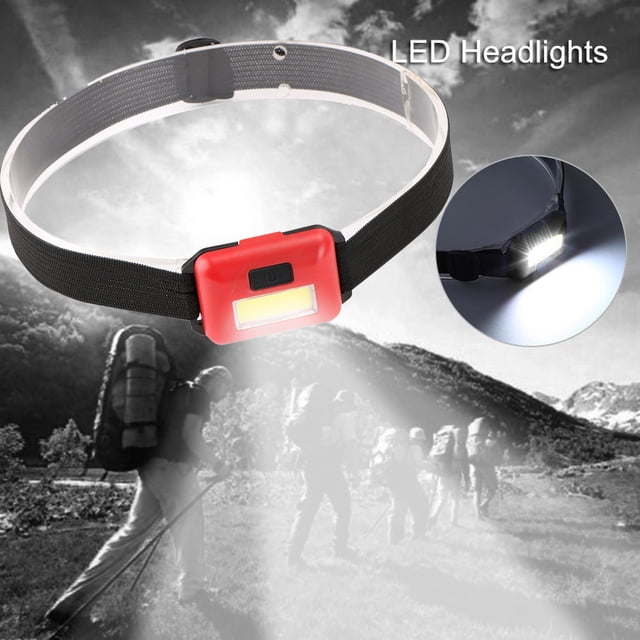 Vaidha Lampe Frontale LED 3 Modes AAA Phare Lampe Torche de Camping