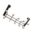 thumbnail image 1 of Transemion Solution de Rangement Vertical Installation Facile Sans Perçage Protection Façade Support de Porte Noir Dix Perles, 1 of 6