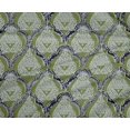 thumbnail image 4 of oneOone Polyester Lycra Fabric Damask & Floral Block Printed Fabric 1 Yard 56 Inch Wide, 4 of 4