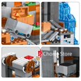 thumbnail image 3 of 1315pcs The Village Special Edition Building Blocks With Steve Action Figures Compatible My World Set Toy 21138, 3 of 6
