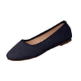 thumbnail image 1 of WRKEKC Womens Shoes Square Toe Low Cut Wide Width Solid Color Low Heel Comfortable Slip On Spring Summer Casual Shoes, 1 of 7