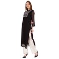 thumbnail image 3 of Phagun Kurta Ethnique Indienne pour Femmes Kurti Brodé de Designer Tenue Traditionnelle la Robe, 3 of 6