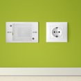 thumbnail image 3 of White ABS Electrical Box for American Standard Wall Switches Easy Installation and Maintenance, 3 of 8