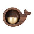thumbnail image 1 of Clochette de Commerçant pour Ouverture de Porte, Sonnette en Bois Fixée Magnétiquement, Porte O4M4, 1 of 1