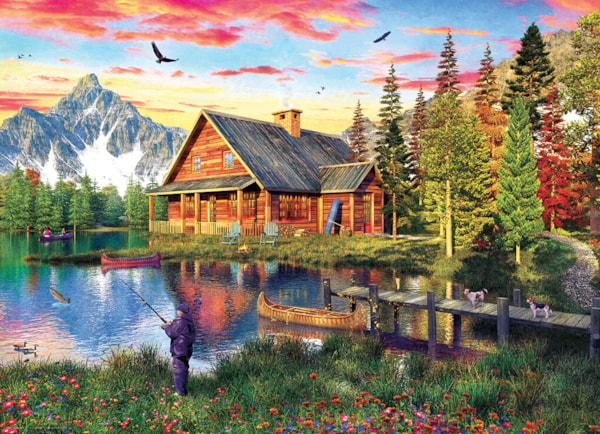 thumbnail image 5 of Le chalet de pêche EuroGraphics, 5 of 5