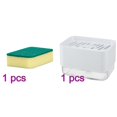 thumbnail image 1 of Wweixi 2PCSSponge Holder Soap Press Pump Box Home Kitchen 2 5 1 Dishwashing Sponge Soap Dispenser Case Container, 1 of 9