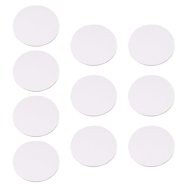 Miangastore 10 Pcs Planches Rondes en Toile pour Peindre des Toiles en Coton pour Amateurs