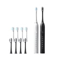 thumbnail image 2 of SSZMDLB 2Pcs Electric Toothbrush, Toothbrush, Electric Rechargeable Toothbrush Couple Set with Brush Heads, Multiple Speed Modes with Soft Bristles, Automatic Timer Toothbrush for Oral Care, 2 of 8