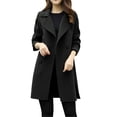 thumbnail image 2 of Cardigan Grande Taille Femme Automne Hiver Mode Veste Décontractée Manteau Coupe Ajustée en Liquidation, 2 of 5