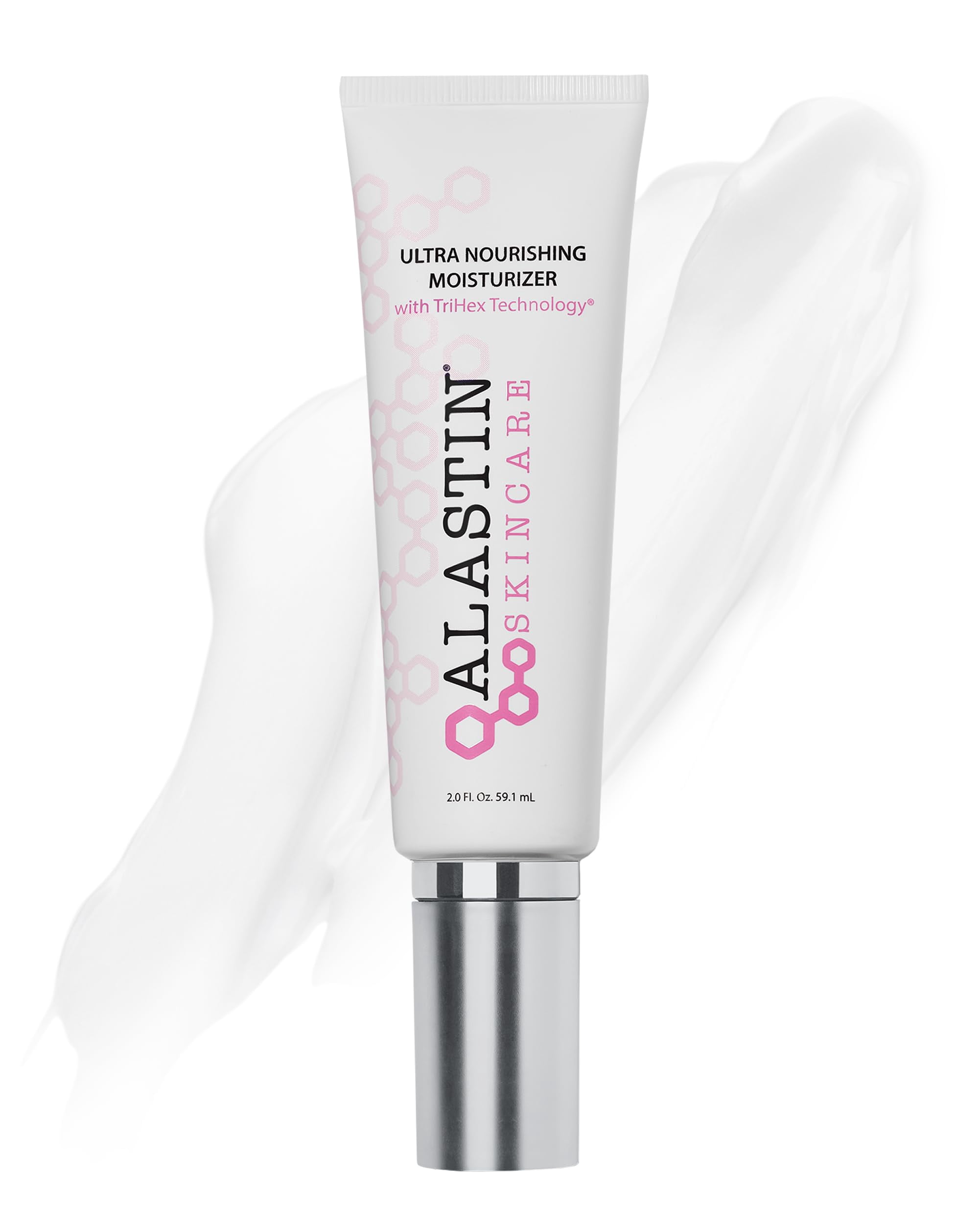 ALASTIN Skincare Ultra Nourishing Face Moisturizer Cream (2 oz) | Daily Hydrating Lotion For Dry Skin | Supports New Collagen & Elastin Production