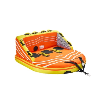 VEVOR Towable Tube for Boating 1-3 Riders Inflatable Boating Tubes Towable Water Sport