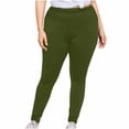 thumbnail image 2 of TIMIFIS Plus Size Yoga Pants for Women Workout Leggings for Women Tummys Control High Waisted Yoga Pants Athletic Running Cycling Tights - Spring/Summer, 2 of 7