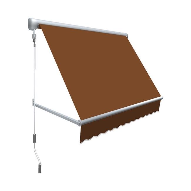 Awntech MS6-US-TER Auvent Rétractable pour Fenêtre Mesa de 6 Pi, Terre Cuite - 24 x 24 Po