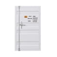 thumbnail image 3 of Bowery Hill Contemporary Metal Rectangular Chest with 1 Door in White, 3 of 5