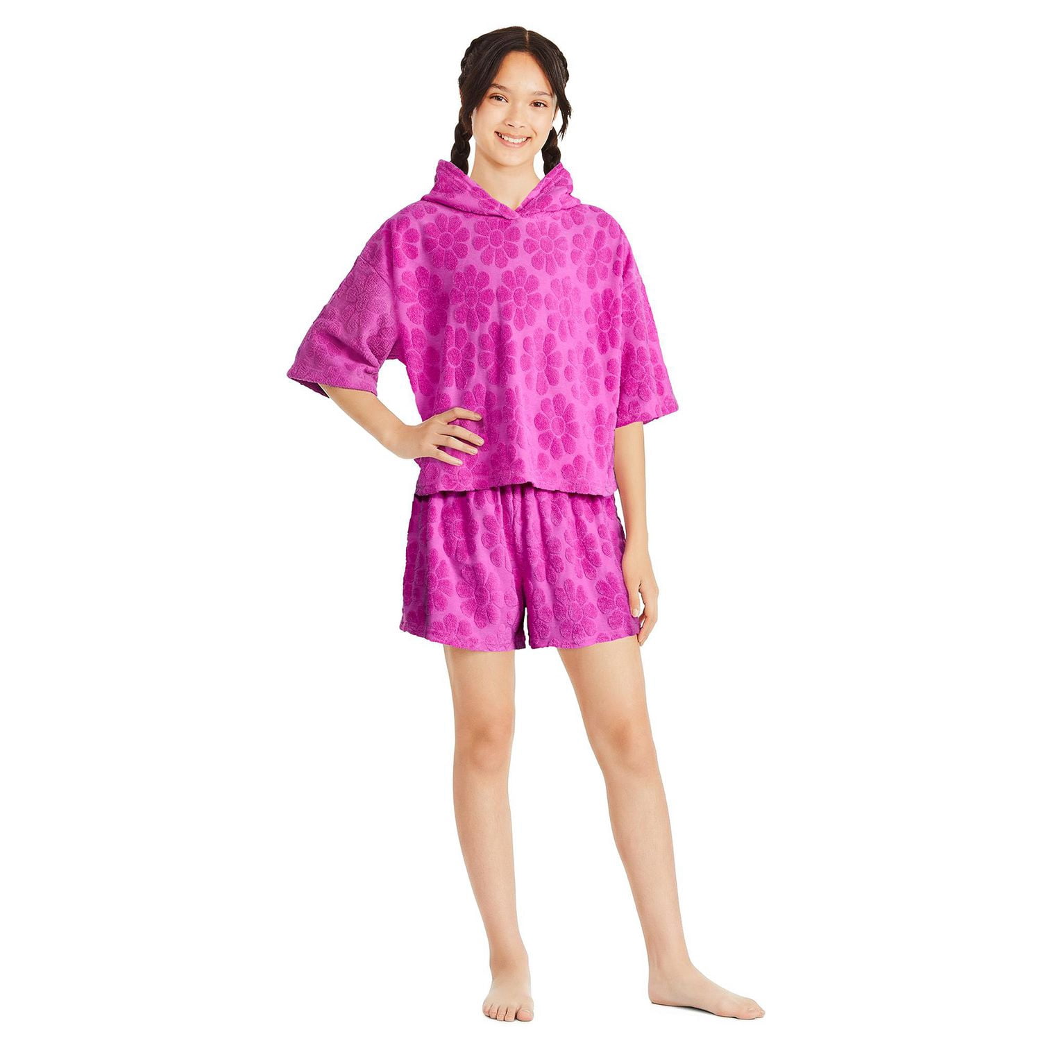 George Girls' Two Piece Swim Cover-Up Set